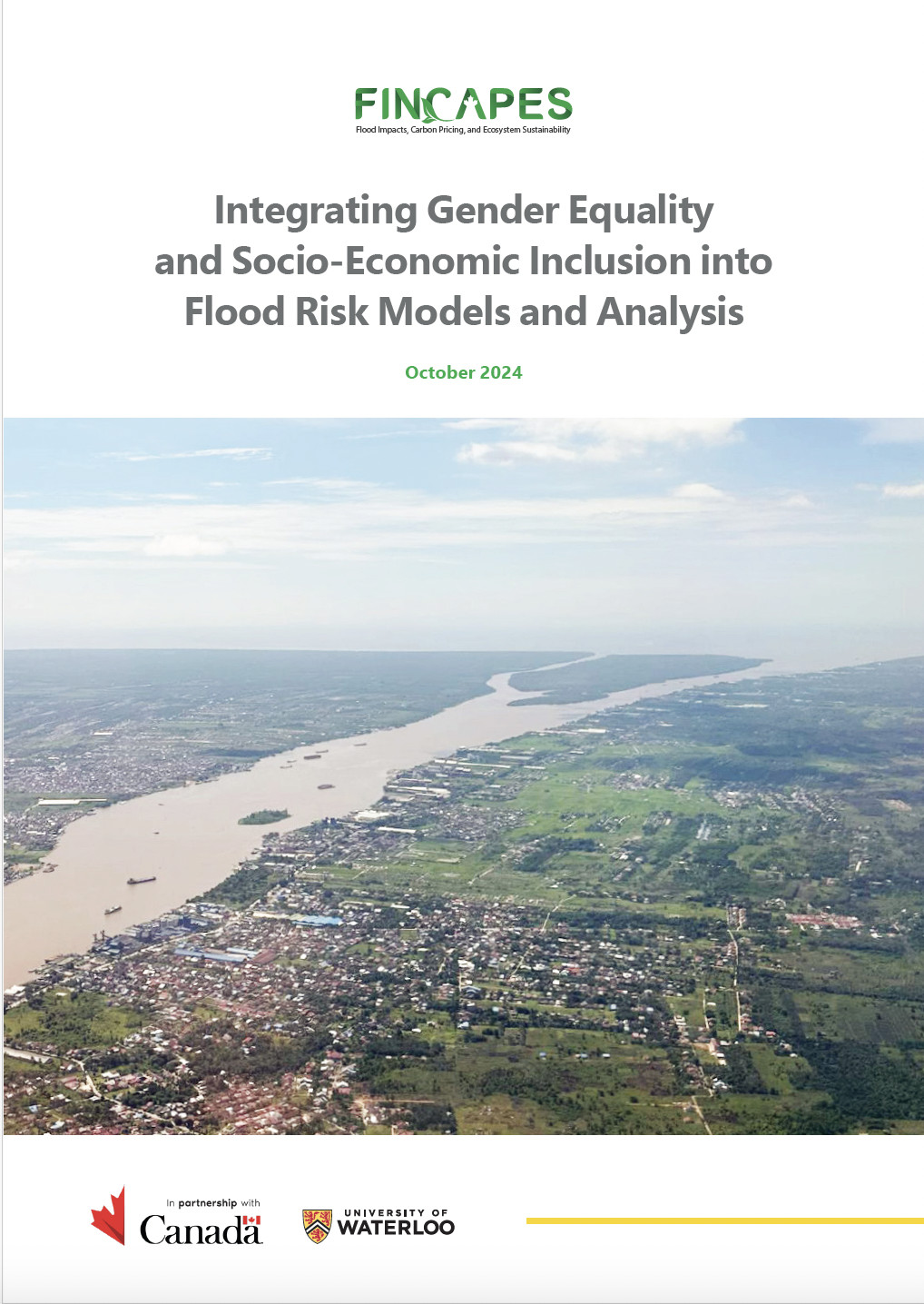 Integrating Gender Equality and Socio-Economic Inclusion into Flood Risk Models and Analysis