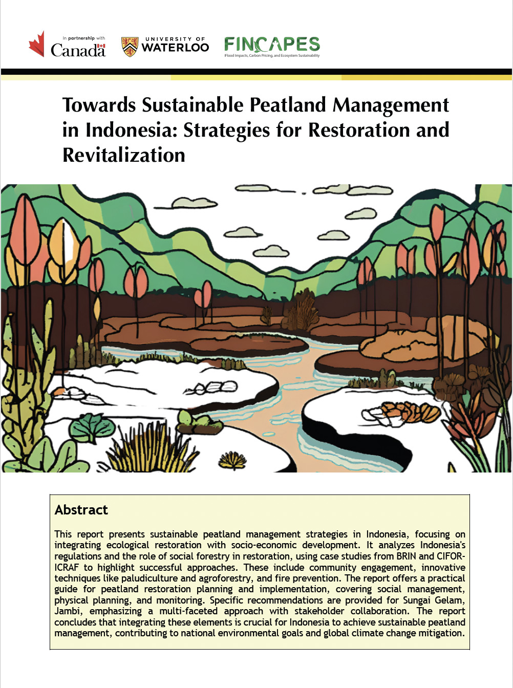 Towards Sustainable Peatland Management in Indonesia: Strategies for Restoration and Revitalization